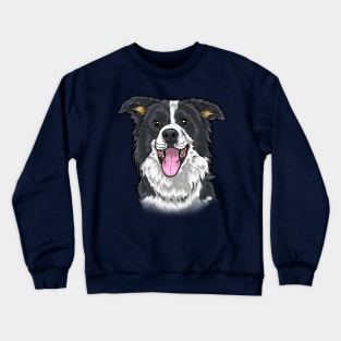 Border collie Crewneck Sweatshirt